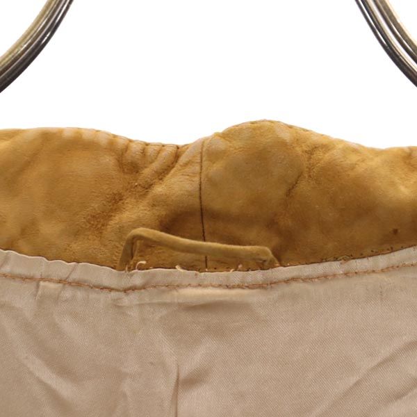 本革 レザージャケット キャメル 本皮 レディース