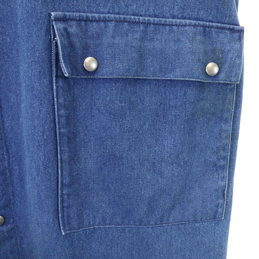 オールド 90s 80s USA製 デニム ロングコート XL OLD メンズ