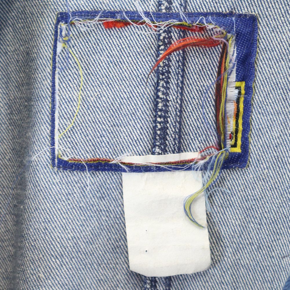 オールド 90s 80s USA製 デニム ロングコート XL OLD メンズ