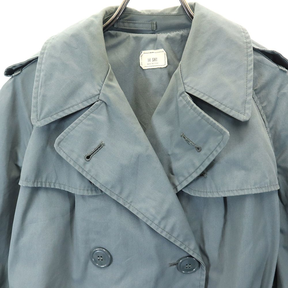 アメリカ軍 60s DSA レインコート ヴィンテージ トレンチコート カーキ US ARMY レイン レディース