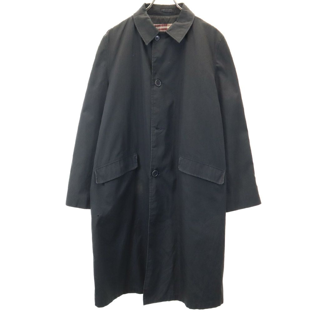 Sears シアーズ 70s ヴィンテージ ステンカラーコート 黒 メンズ