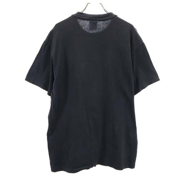 ヘインズ 90s ベルリンの壁 プリント 半袖 Tシャツ L ブラック Hanes ドイツ メンズ