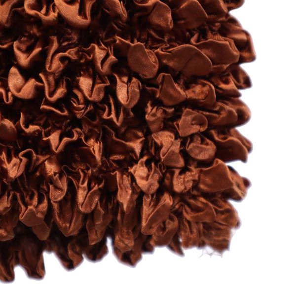 F.C ポップコーン加工 半袖 カットソー ブラウン系 F.C レディース