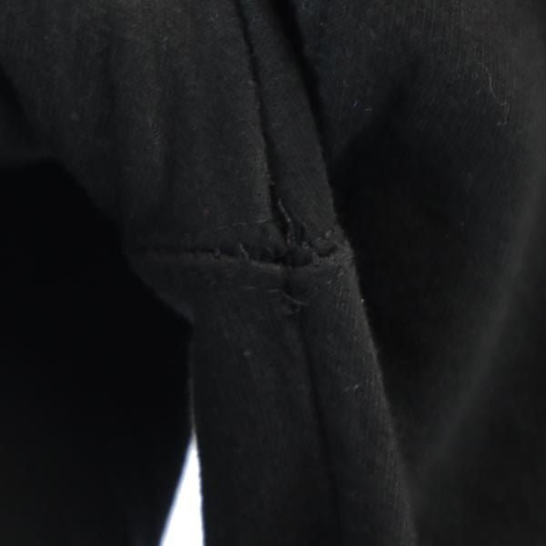 INDEPENDENT インディペンデント プリント 長袖 スウェットパーカー M ブラック 裏起毛 プルオーバー メンズ