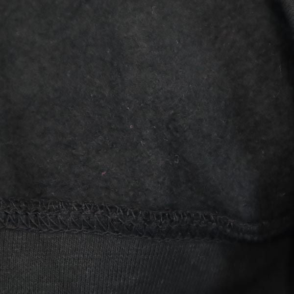 INDEPENDENT インディペンデント プリント 長袖 スウェットパーカー M ブラック 裏起毛 プルオーバー メンズ