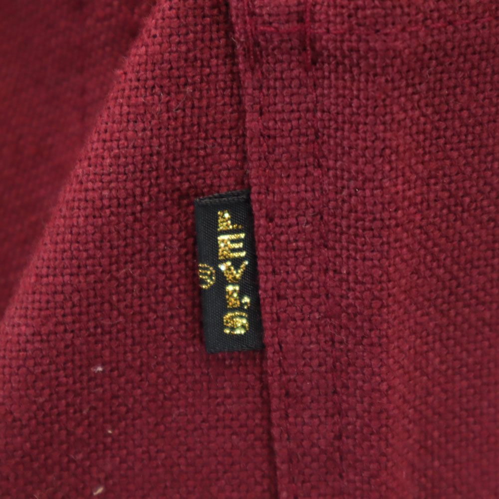 Levi's リーバイス 70s 未使用 STA-PREST デッドストック 646 極東リーバイス BIG E ブーツカットパンツ W29 レッド系 ビッグE タグ付き メンズ