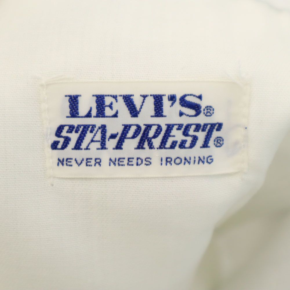 Levi's リーバイス 70s ヴィンテージ スタプレ デッドストック 極東 未使用 ブーツカットパンツ W27 ホワイト系 タグ付き レディース