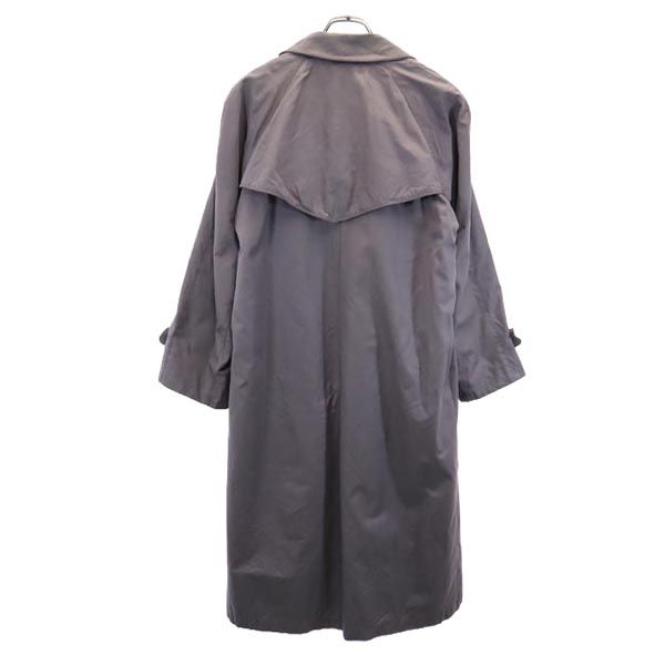 LONDON FOG ロンドンフォグ 80s ヴィンテージ トレンチコート 12 グレー ライナー付き ビッグサイズ レディース