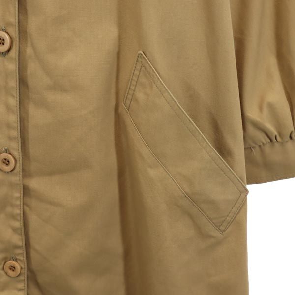 ロンドンフォグ 70s 80s ヴィンテージ ステンカラーコート 8 ブラウン LONDON FOG レディース