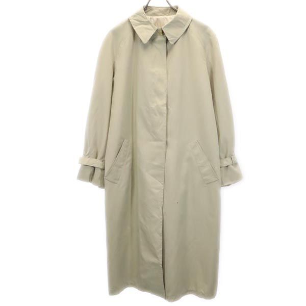 LONDON FOG ロンドンフォグ 80s ヴィンテージ 長袖 ステンカラーコート 16 1/2 カーキ系 レディース