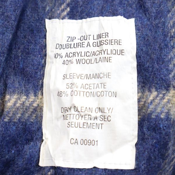 LONDON FOG ロンドンフォグ 80s ヴィンテージ 長袖 ステンカラーコート 10-M ネイビー系 レディース