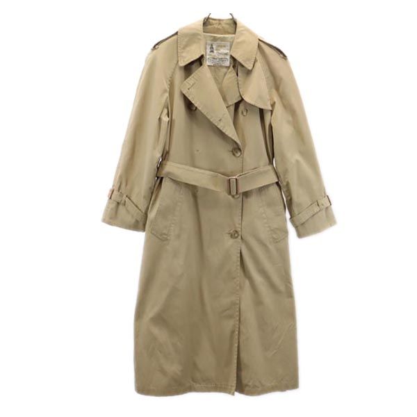 LONDON FOG ロンドンフォグ 80s USA製 ヴィンテージ トレンチコート 8 ベージュ レディース
