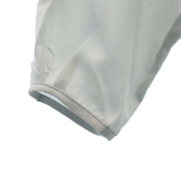 未使用 G put 7分袖 ブラウス M ライトグレー プルオーバー レディース