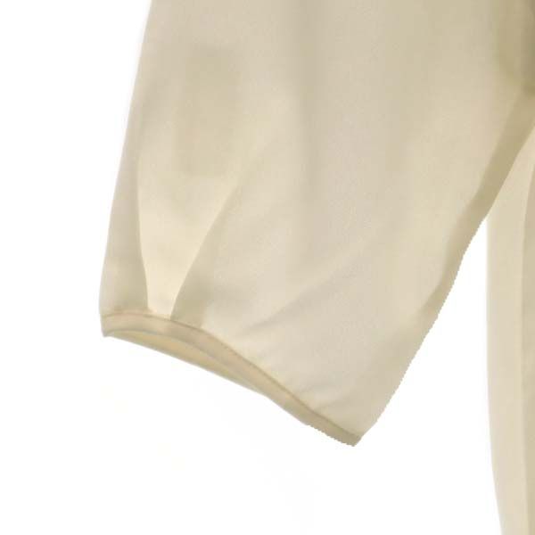 未使用 G put 7分袖 ブラウス M オフホワイト G put プルオーバー レディース