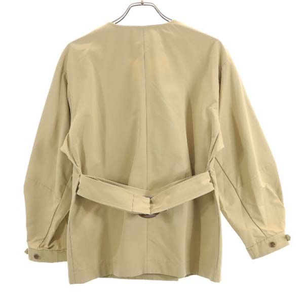 未使用 ROSE BUD ローズバッド ジャケット free ベージュ系 ベルト付 レディース