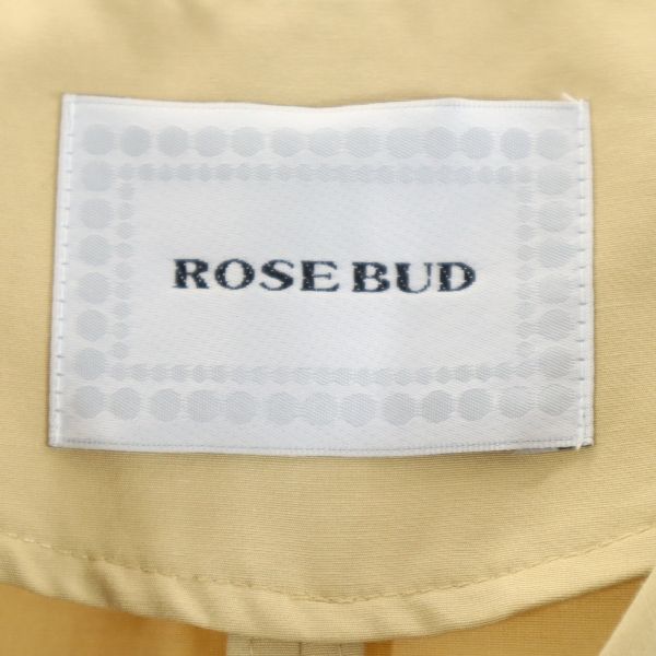 未使用 ROSE BUD ローズバッド ジャケット free ベージュ系 ベルト付 レディース