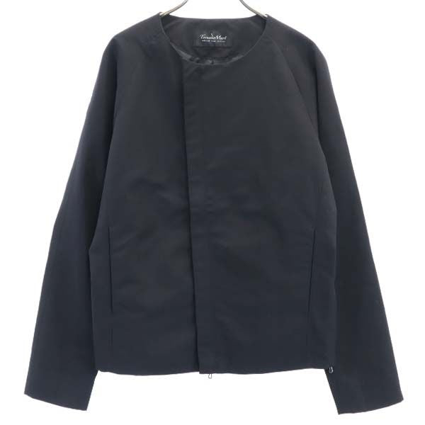 未使用 TORNADO MART トルネードマート ノーカラージャケット L ブラック メンズ