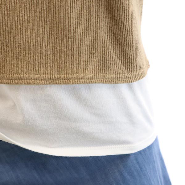 未使用 エミヨガ 日本製 ホルターネック タンクトップ 1 ベージュ系 emmi yoga カップインキャミソール ヨガウェア レディース