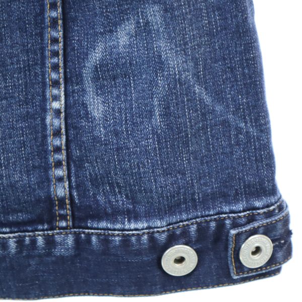 新品 BLUE MONSTER CLOTHING ブルーモンスタークロージング デニムジャケット L ストレッチ Gジャン メンズ