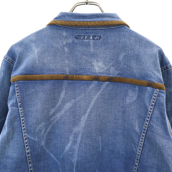 新品 BLUE MONSTER CLOTHING ブルーモンスタークロージング デニムジャケット L ストレッチ Gジャン メンズ