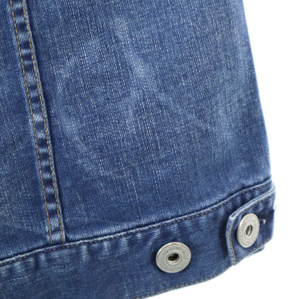 新品 BLUE MONSTER CLOTHING ブルーモンスタークロージング デニムジャケット L ストレッチ Gジャン メンズ