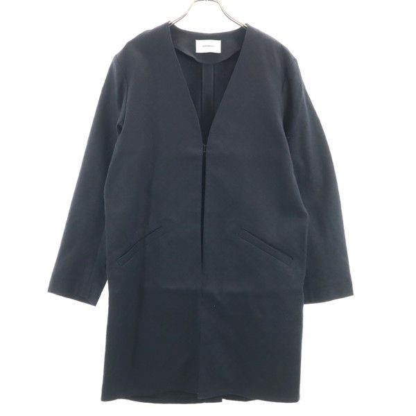 未使用 Johnbull ジョンブル ジャガード コート L 黒 ドビー メンズ