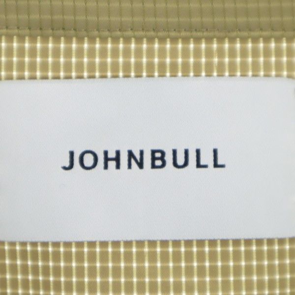 未使用 Johnbull ジョンブル クールドッツ コート S ベージュ系 クールドットシリーズ メッシュ ノーカラー メンズ