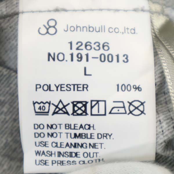 未使用 Johnbull ジョンブル 日本製 テーラードジャケット L グレー メンズ