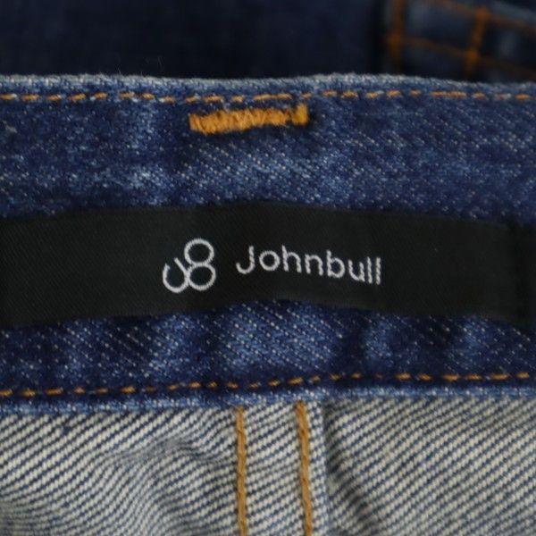 未使用 Johnbull ジョンブル RE:JEANS SERIES 日本製 ボタンフライ テーパードデニムパンツ S ジーパン メンズ