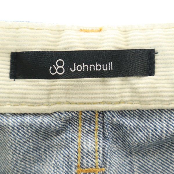 未使用 ジョンブル ダブルニー ストレートデニムパンツ S Johnbull ジーパン メンズ