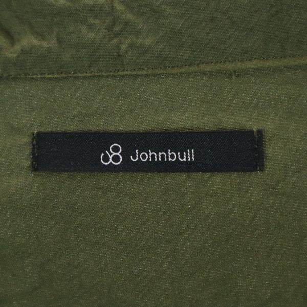 未使用 Johnbull ジョンブル ガーメントダイ M-65 ジャケット S カーキ ナイロン メンズ