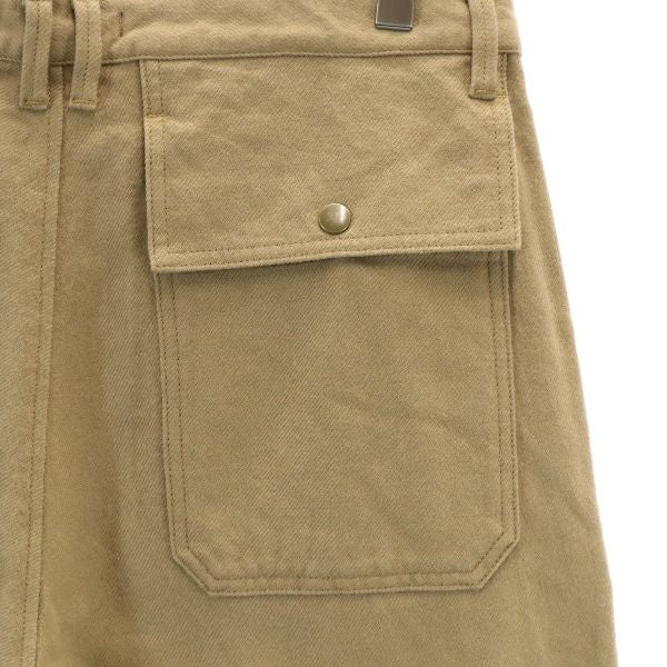 未使用 Johnbull ジョンブル ウールブレンド タック パンツ L ブラウン メンズ
