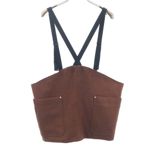 未使用 Johnbull ジョンブル ウール ツイード ベスト F ブラウン メンズ