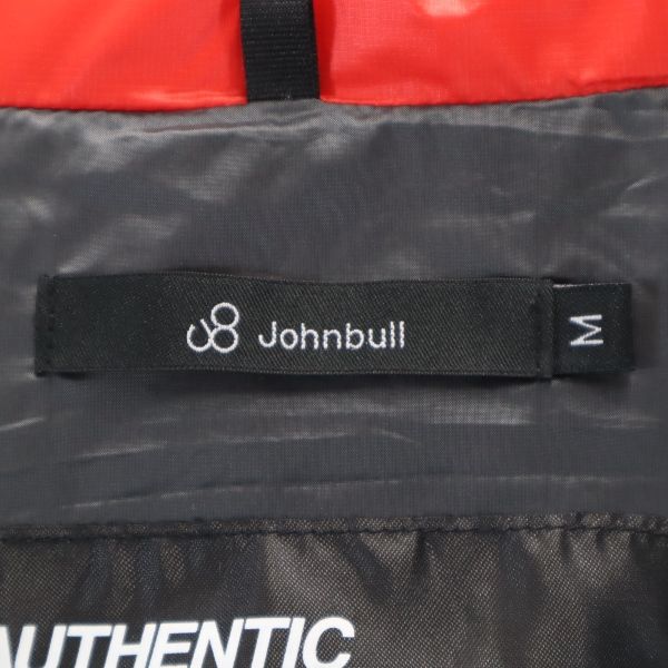 未使用 Johnbull ジョンブル デニールナイロン ルーム ダウンベスト M 赤 PERMAWARM メンズ