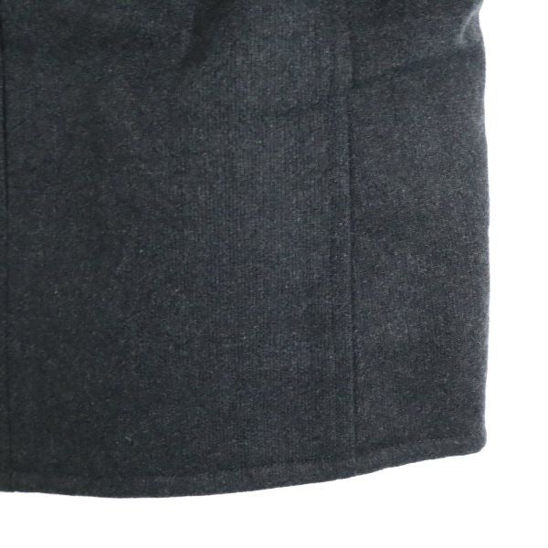 未使用 Johnbull ジョンブル ウールブレンド 中綿ジャケット S グレー フード メンズ