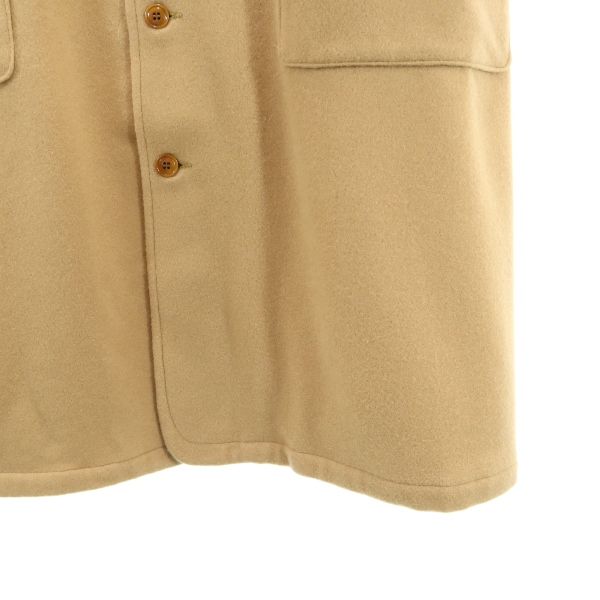 未使用 Johnbull ジョンブル ウールブレンド メルトン コート M キャメル メンズ