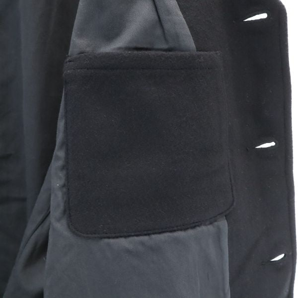 未使用 Johnbull ジョンブル ウールブレンド メルトン ジャケット M 黒 メンズ