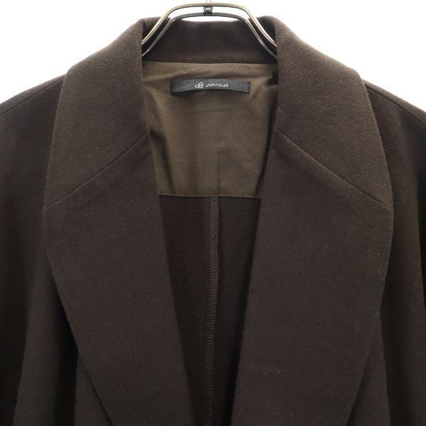 未使用 Johnbull ジョンブル サーモライト保温 ガウンコート S 茶 メンズ