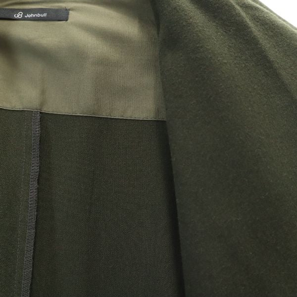 未使用 Johnbull ジョンブル サーモライト保温 ガウンコート S オリーブ メンズ