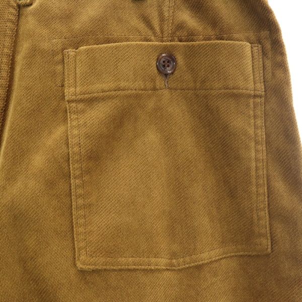 未使用 Johnbull ジョンブル スラントコーデュロベイカー パンツ S ブラウン メンズ