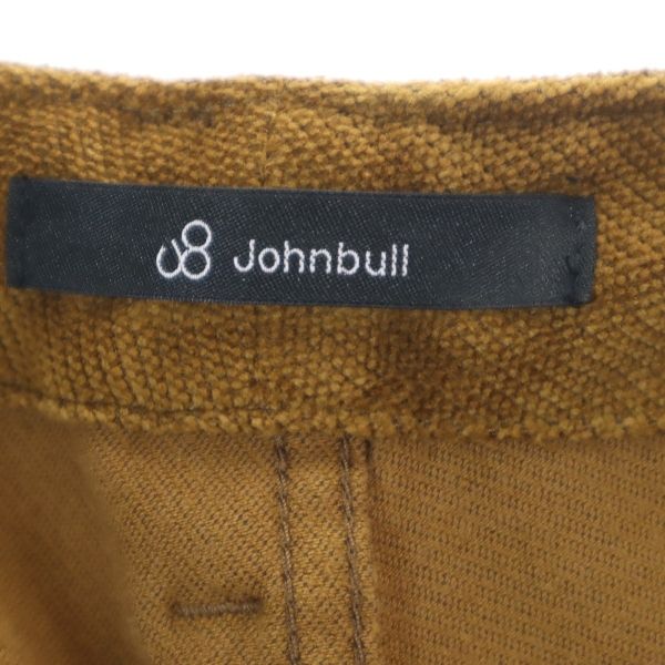 未使用 Johnbull ジョンブル スラントコーデュロベイカー パンツ S ブラウン メンズ