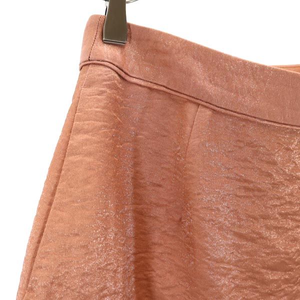 未使用 SNIDEL スナイデル ミニスカート 0 ブラウン系 バックジップ レディース