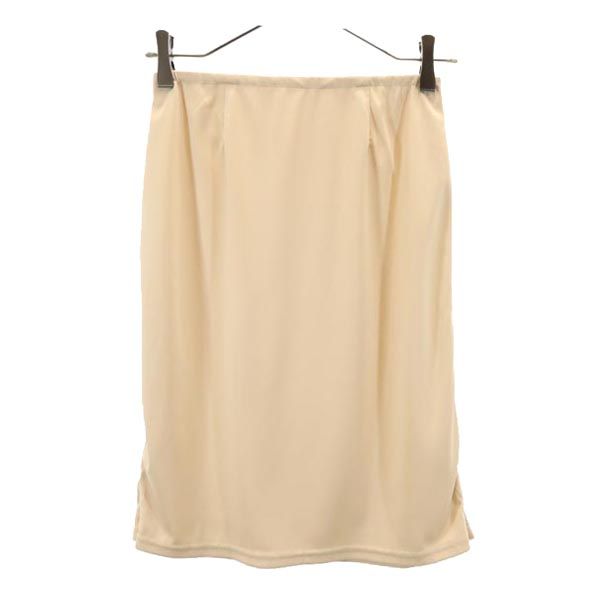 未使用 SNIDEL スナイデル ミディ丈 スカート 1 ベージュ系 バックジップ レディース