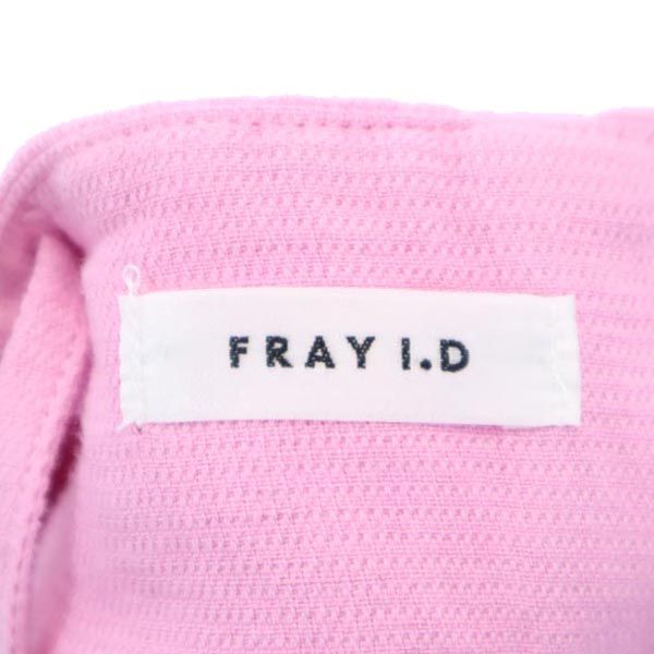 未使用 フレイアイディー サロペット 0 ピンク系 FRAY I.D オールインワン レディース