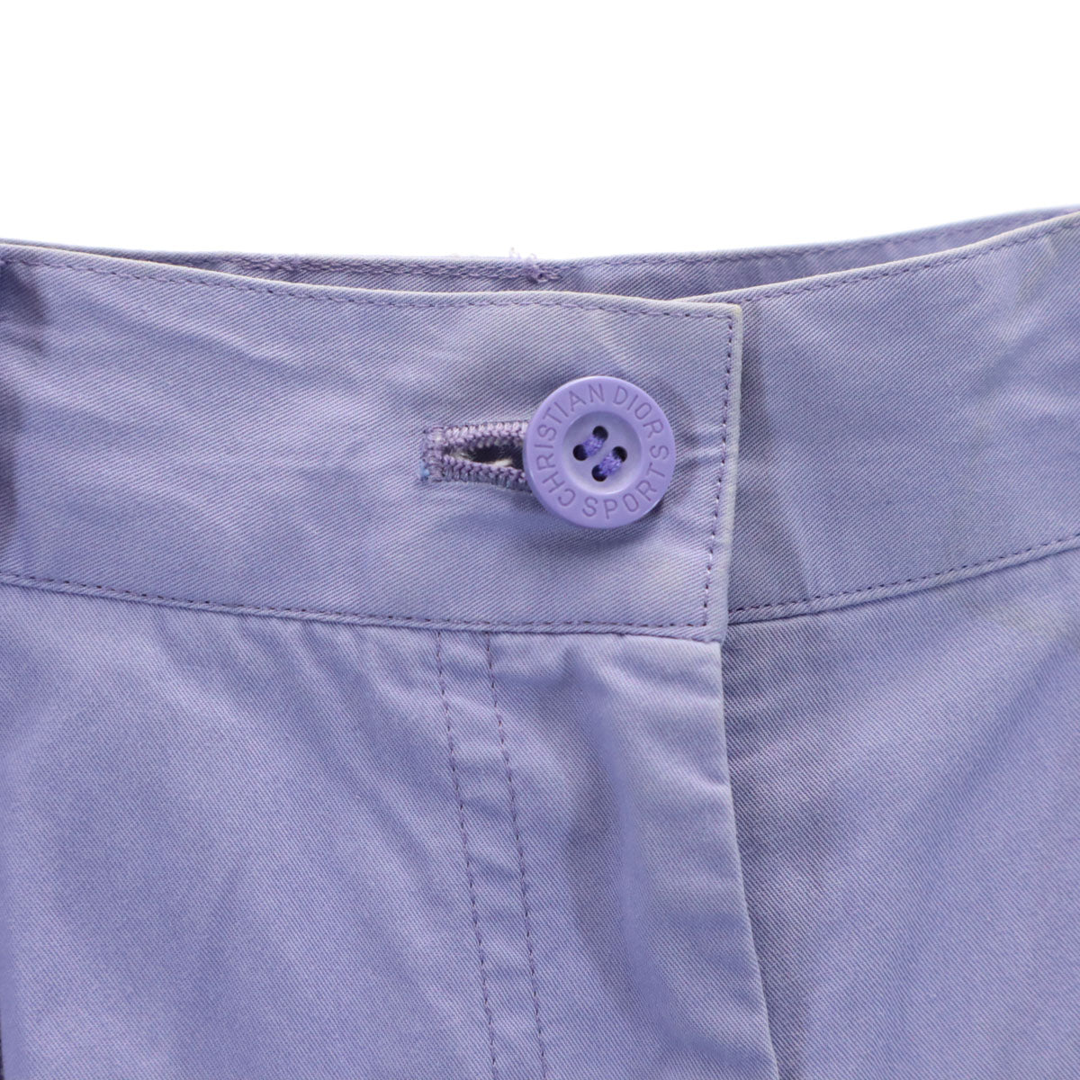 Christian Dior SPORTS クリスチャンディオールスポーツ 90s オールド タック ハーフパンツ M パープル系 レディース