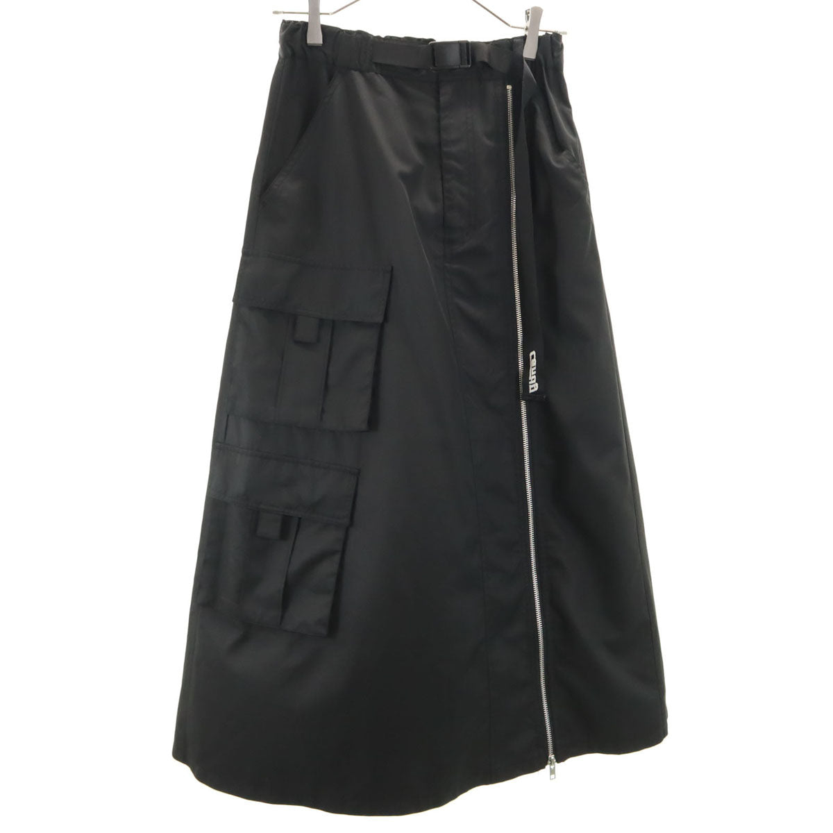 Candy Stripper キャンディーストリッパー ロング丈 ナイロン スカート S ブラック系 レディース