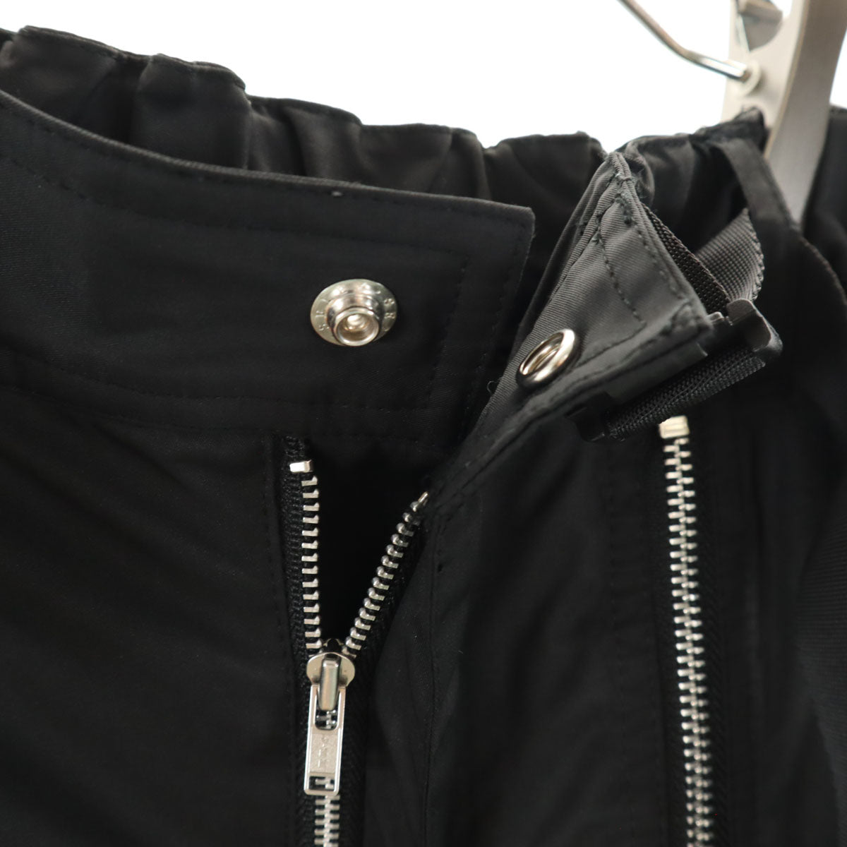 Candy Stripper キャンディーストリッパー ロング丈 ナイロン スカート S ブラック系 レディース