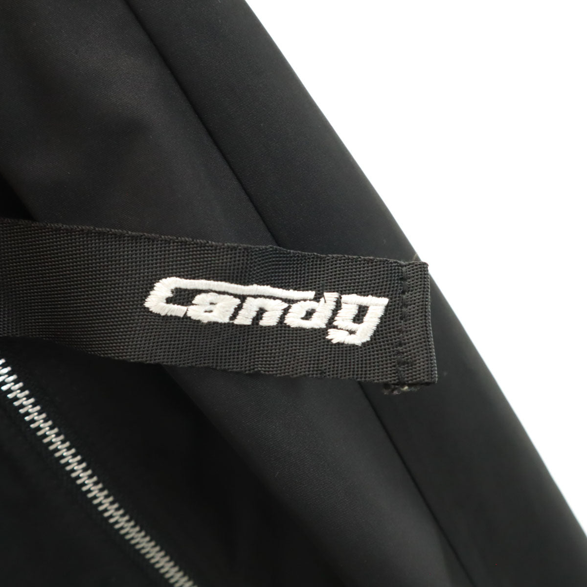 Candy Stripper キャンディーストリッパー ロング丈 ナイロン スカート S ブラック系 レディース