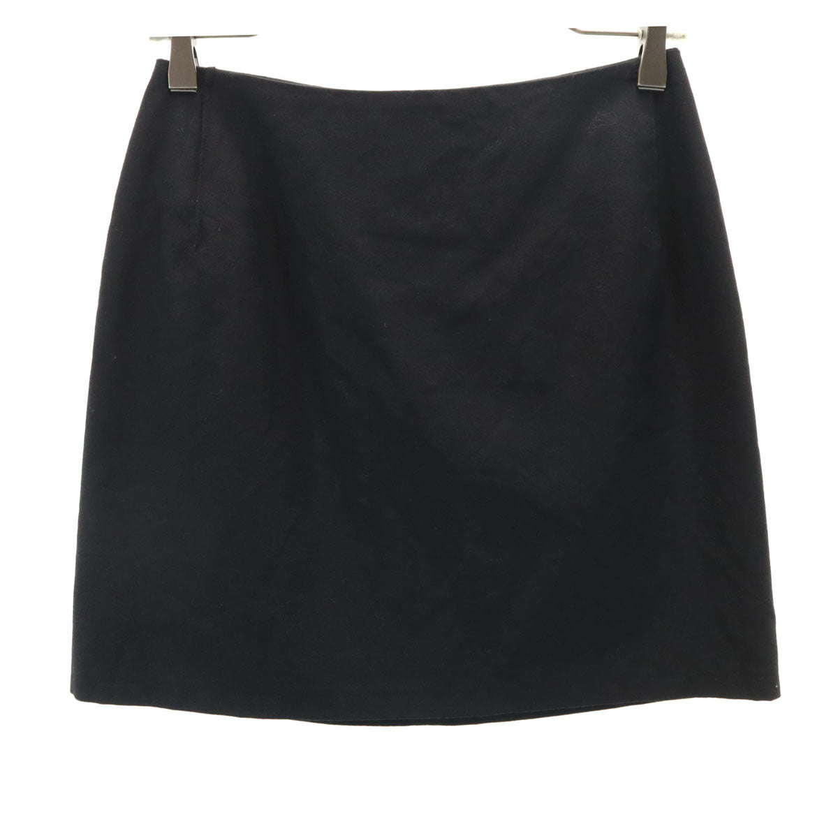 Yohji Yamamoto ヨウジヤマモト 日本製 ミニスカート 1 ブラック レディース