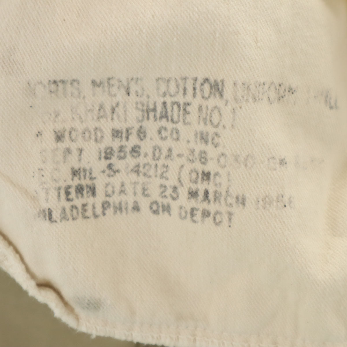 US ARMY アメリカ軍 50s カットオフ チノショートパンツ w30 カーキベージュ メンズ